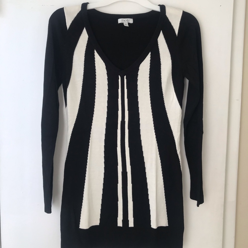 Cache Mini Sweater Dress